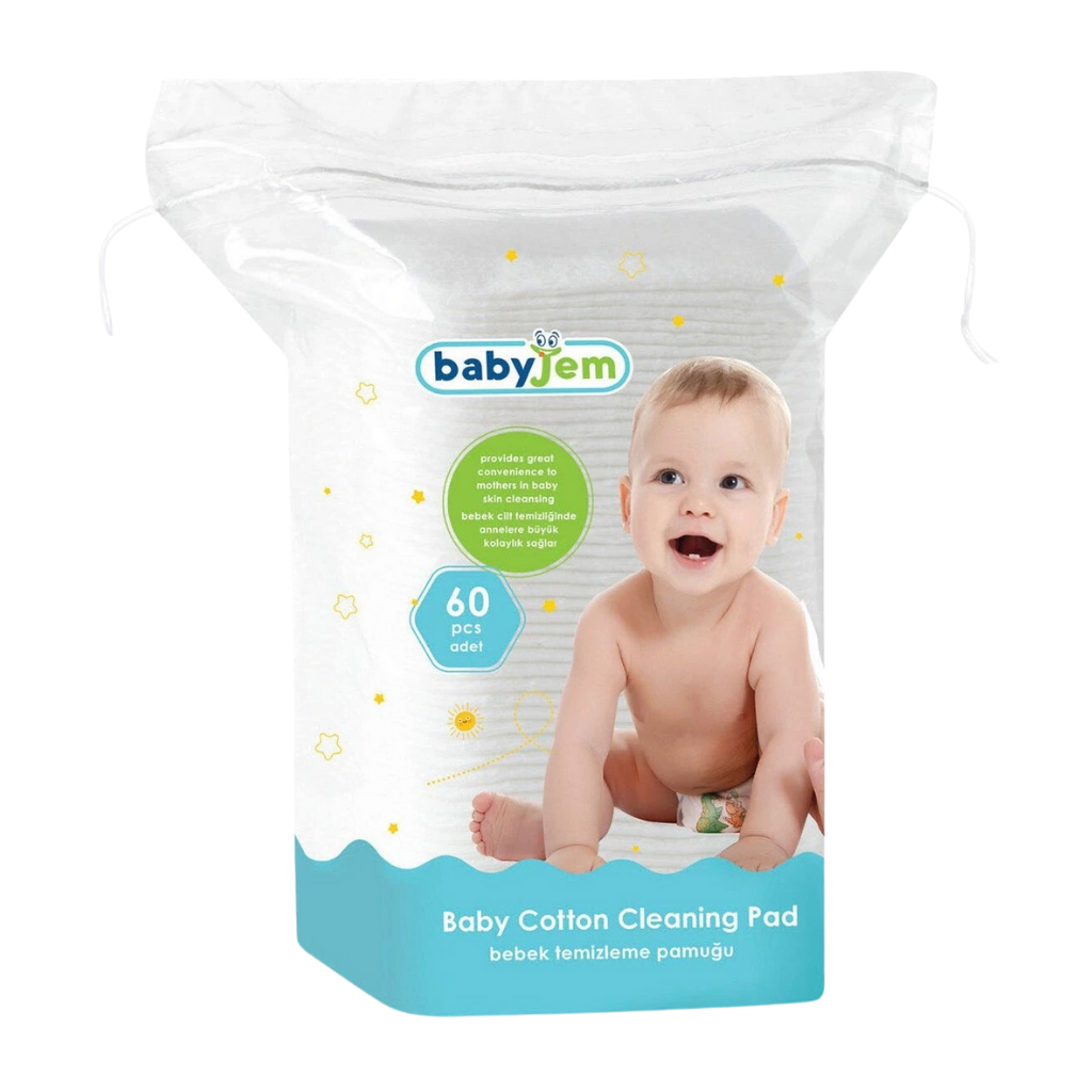 Babyjem Bebek Temizleme Pamuğu - Welcome Baby