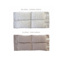 Babyjem Çok Amaçlı Emzirme Yastığı Gri Kare