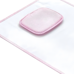 Babyjem Çok Yönlü Alt Açma Beyaz Pembe - Welcome Baby