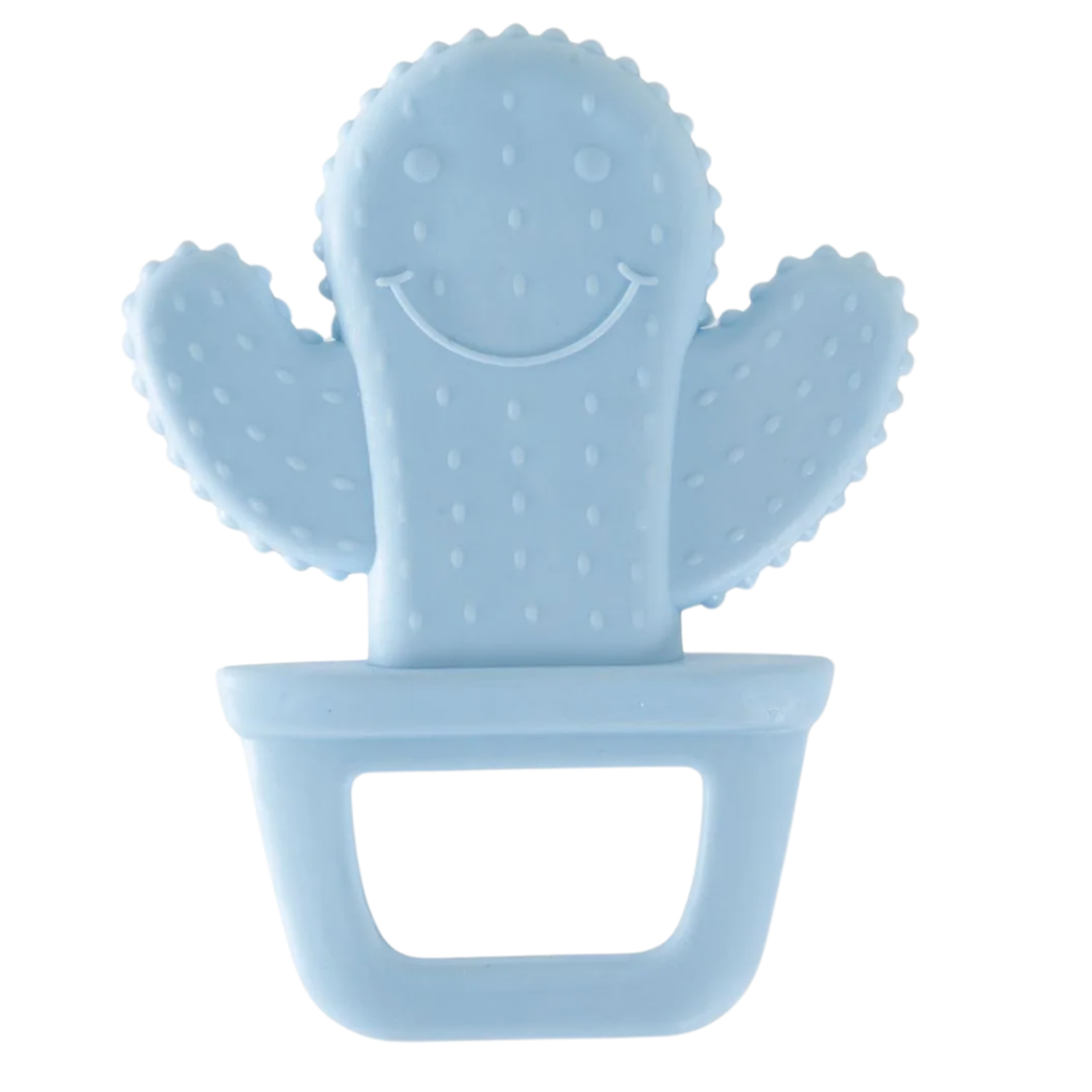 Babyjem Diş Kaşıyıcı Kaktüs Mavi - Welcome Baby
