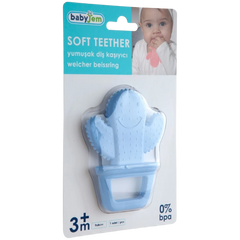 Babyjem Diş Kaşıyıcı Kaktüs Mavi - Welcome Baby