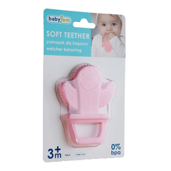 Babyjem Diş Kaşıyıcı Kaktüs Pembe