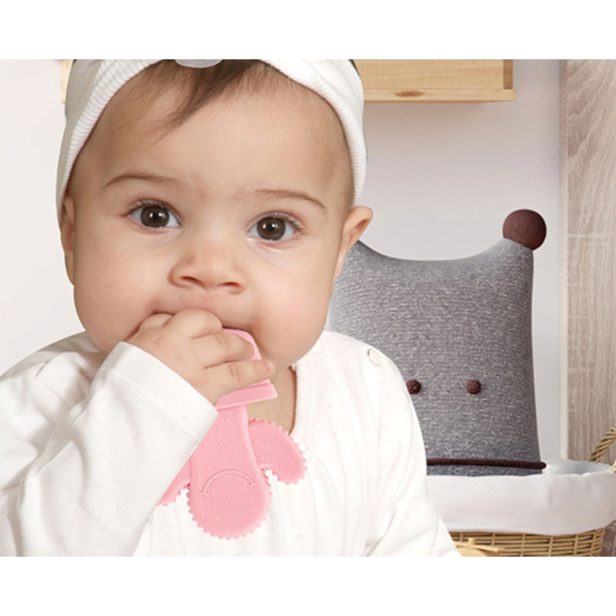 Babyjem Diş Kaşıyıcı Kaktüs Pembe - Welcome Baby