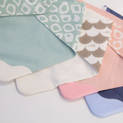 Babyjem Diş Kaşıyıcılı Poplin Fular Önlük Pembe Kareli̇