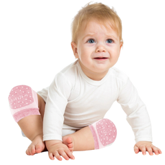 Babyjem Emekleme Dizliği Örgü Pembe