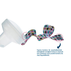 Babyjem Emzik Saklama Kabı Beyaz