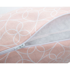 Babyjem Emzirme ve Destek Minderi Pembe Yonca