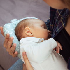Babyjem Emzirme Yastığı Somon Çiçek