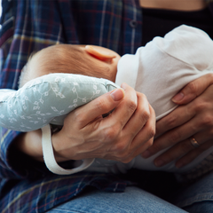 Babyjem Emzirme Yastığı Somon Çiçek