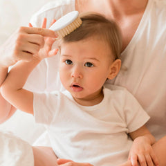 Babyjem Fırça Tarak Seti̇ Doğal Kil Mavi̇