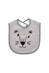 Babyjem Havlu Önlük Sevimli̇ Hayvanlar Gri̇ Aslan