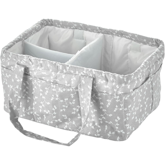 Babyjem Katlamalı Anne Bebek Organizer Gri Çiçek