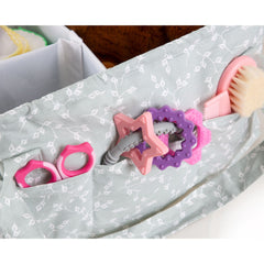 Babyjem Katlamalı Anne Bebek Organi̇zer Yeşil Çiçek