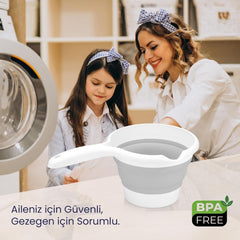 Babyjem Katlanır Maşrapa Gri