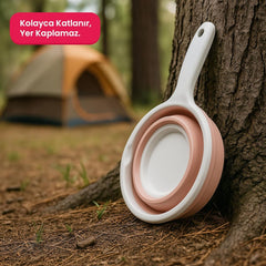 Babyjem Katlanır Maşrapa Pembe