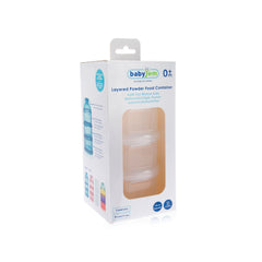 Babyjem Katlı Toz Mama Kabı Beyaz