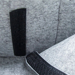 Babyjem Keçe Anne Bebek Bakım Çantası Somon Çiçek