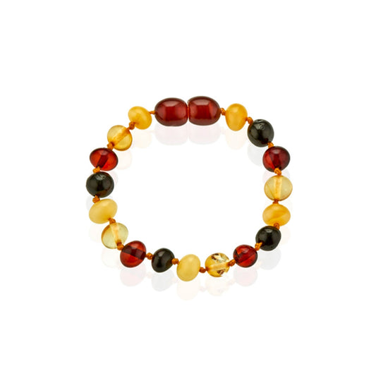 Babyjem Kehribar Bebek Bilekliği̇ Multi̇color