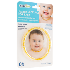 Babyjem Kehribar Bebek Kolyesi Bal
