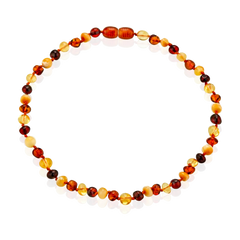 Babyjem Kehribar Bebek Kolyesi Multicolor