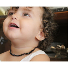 Babyjem Kehribar Bebek Kolyesi̇ Vişne