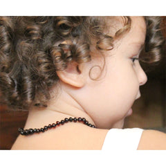 Babyjem Kehribar Bebek Kolyesi̇ Vişne