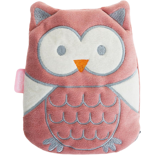 Babyjem Kiraz Çekirdekli Baykuş Kadife Gaz Yastığı Gül Kurusu