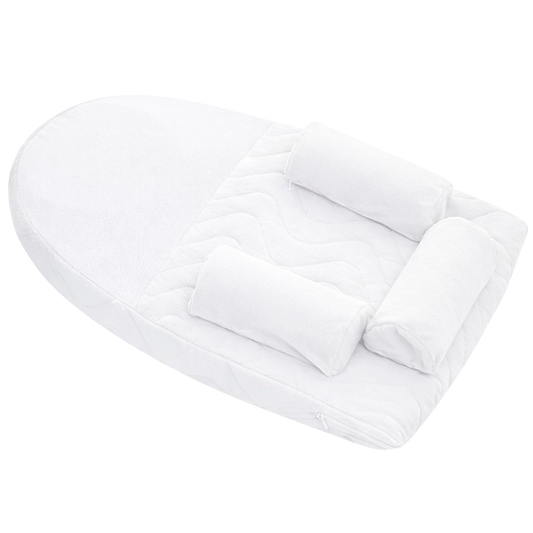 Babyjem Kiraz Çekirdekli Uyku Yastığı Beyaz