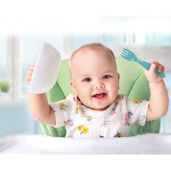 Babyjem Mama Kaşık Çatal Takımı Mavi