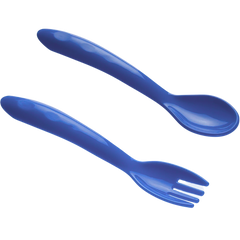 Babyjem Mama Kaşık Çatal Takımı Mavi