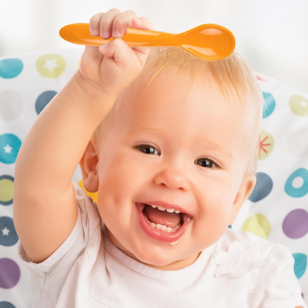 Babyjem Mama Kaşık Çatal Takımı Sarı - Welcome Baby
