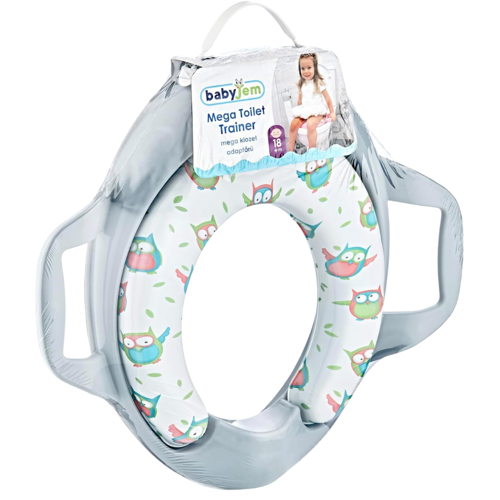 Babyjem Mega Klozet Adaptörü Gri - Welcome Baby