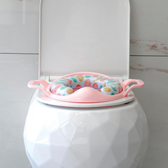 Babyjem Mega Klozet Adaptörü Pembe