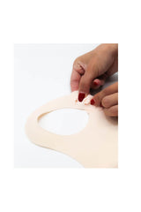 Babyjem Mini̇ Si̇li̇kon Önlük Ekru