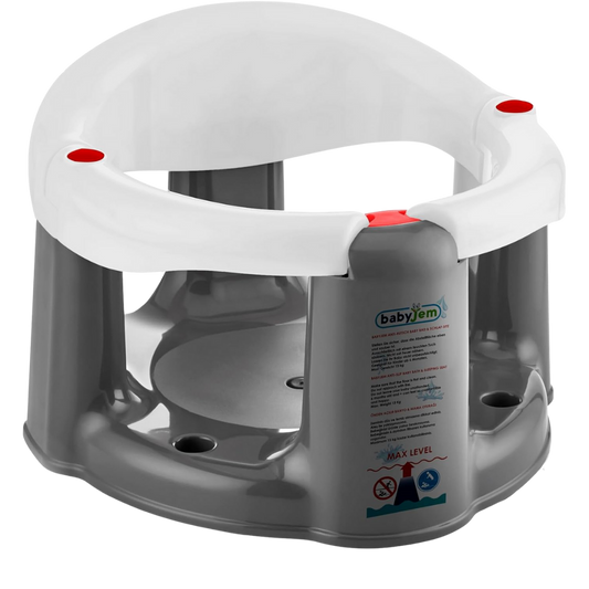 Babyjem Önden Açılır Banyo Mama Oturağı Beyaz