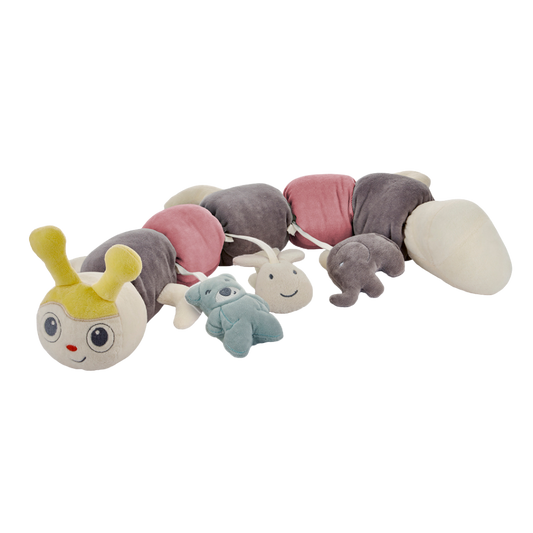 Babyjem Oyuncaklı Tırtıl Pembe