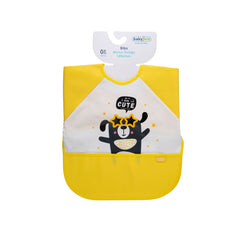 Babyjem Poli Muşamba Kollu Önlük Sarı