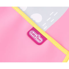Babyjem Poli Muşamba Önlük Büyük Pembe