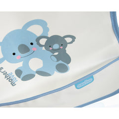 Babyjem Poli̇ Muşamba Önlük Küçük Mavi̇