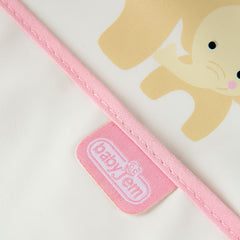 Babyjem Poli̇ Muşamba Önlük Küçük Pembe - Welcome Baby
