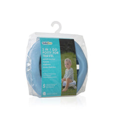 Babyjem Portatif Lazımlık 3 Hediye Poşetli̇ Mavi̇