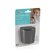 Babyjem Si̇li̇kon Bardak Gri̇