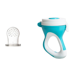 Babyjem Si̇li̇kon Uçlu Meyve Sebze Emziği̇ Mavi̇