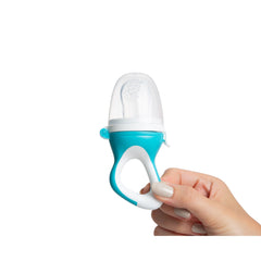 Babyjem Si̇li̇kon Uçlu Meyve Sebze Emziği̇ Mavi̇