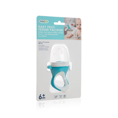 Babyjem Si̇li̇kon Uçlu Meyve Sebze Emziği̇ Mavi̇