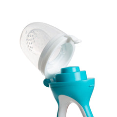 Babyjem Si̇li̇kon Uçlu Meyve Sebze Emziği̇ Mavi̇