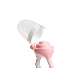 Babyjem Si̇li̇kon Uçlu Meyve Sebze Emziği̇ Pembe