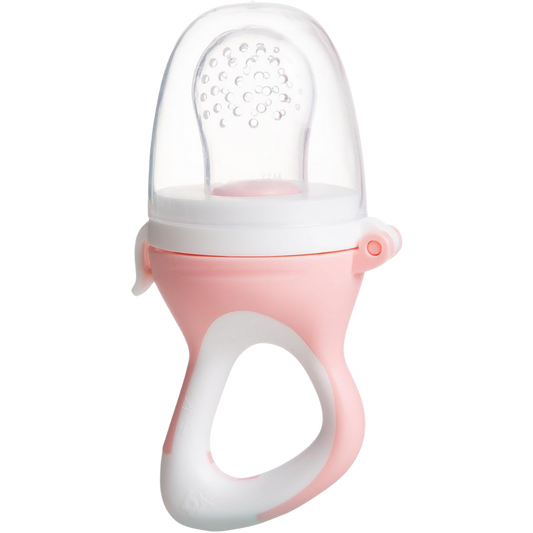 Babyjem Si̇li̇kon Uçlu Meyve Sebze Emziği̇ Pembe