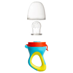 Babyjem Si̇li̇kon Uçlu Meyve Sebze Emziği̇ Turuncu