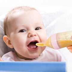 Babyjem Sıkmalı Kaşık Pembe